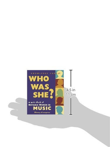 Who Was She? A Quiz Deck of Notable Women In Music