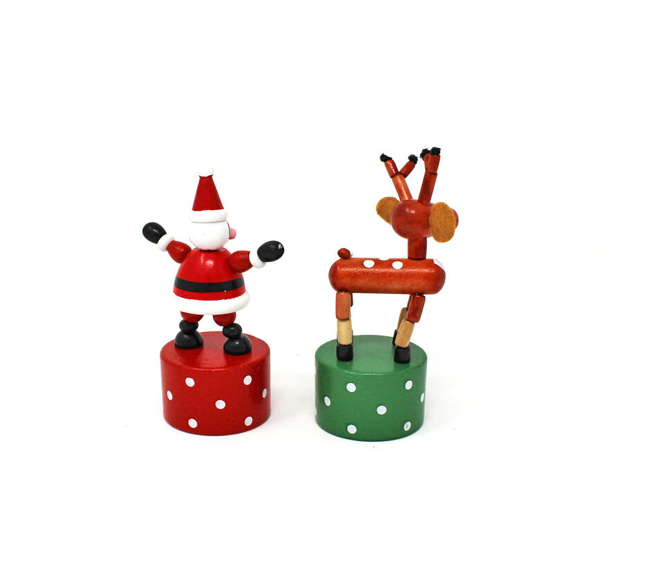 XMAS PUSH PUPPET ASST