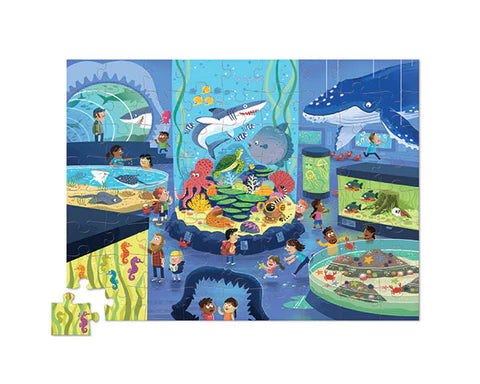 Day at the Museum: Aquarium 72 Piece Puzzle