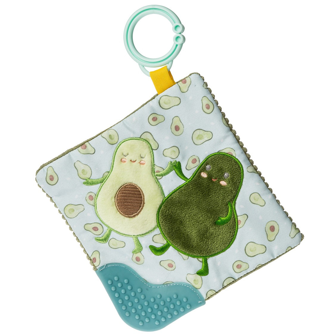 Yummy Avocado Crinkle Teether