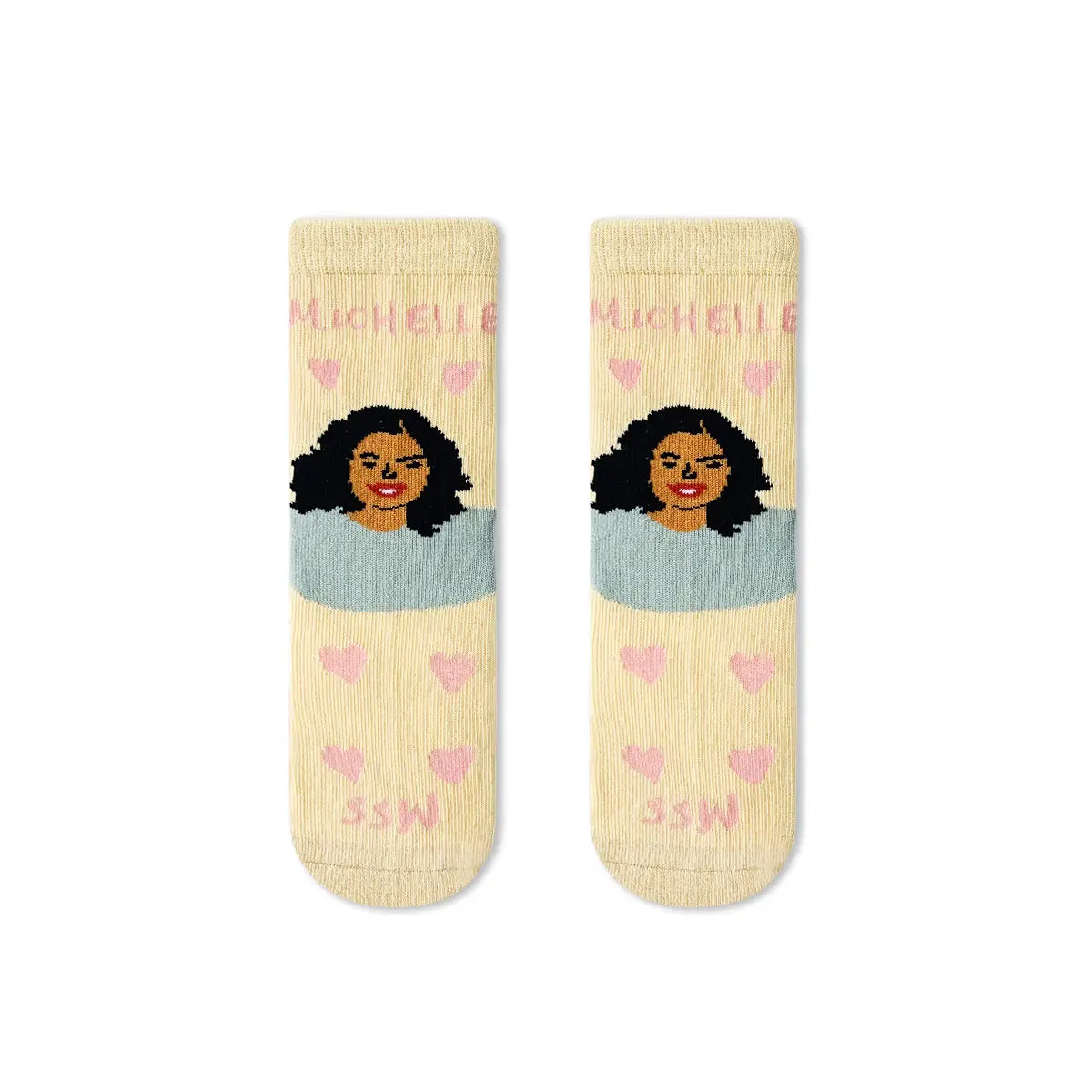 Michelle Obama Toddler Socks