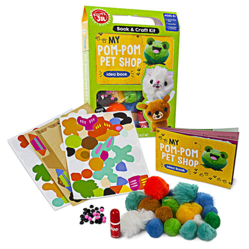 Klutz Pom-Pom Puppies Book Kit