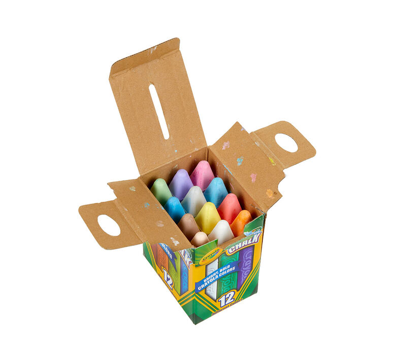 Crayola Sidewalk Chalk - 12 ct. - West Side Kids Inc