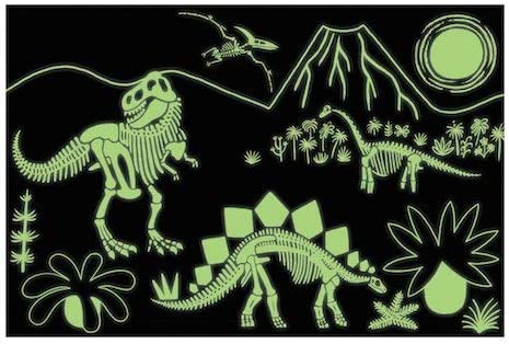 Glow in the Dark 100 Piece Puzzle - Dinosaurs