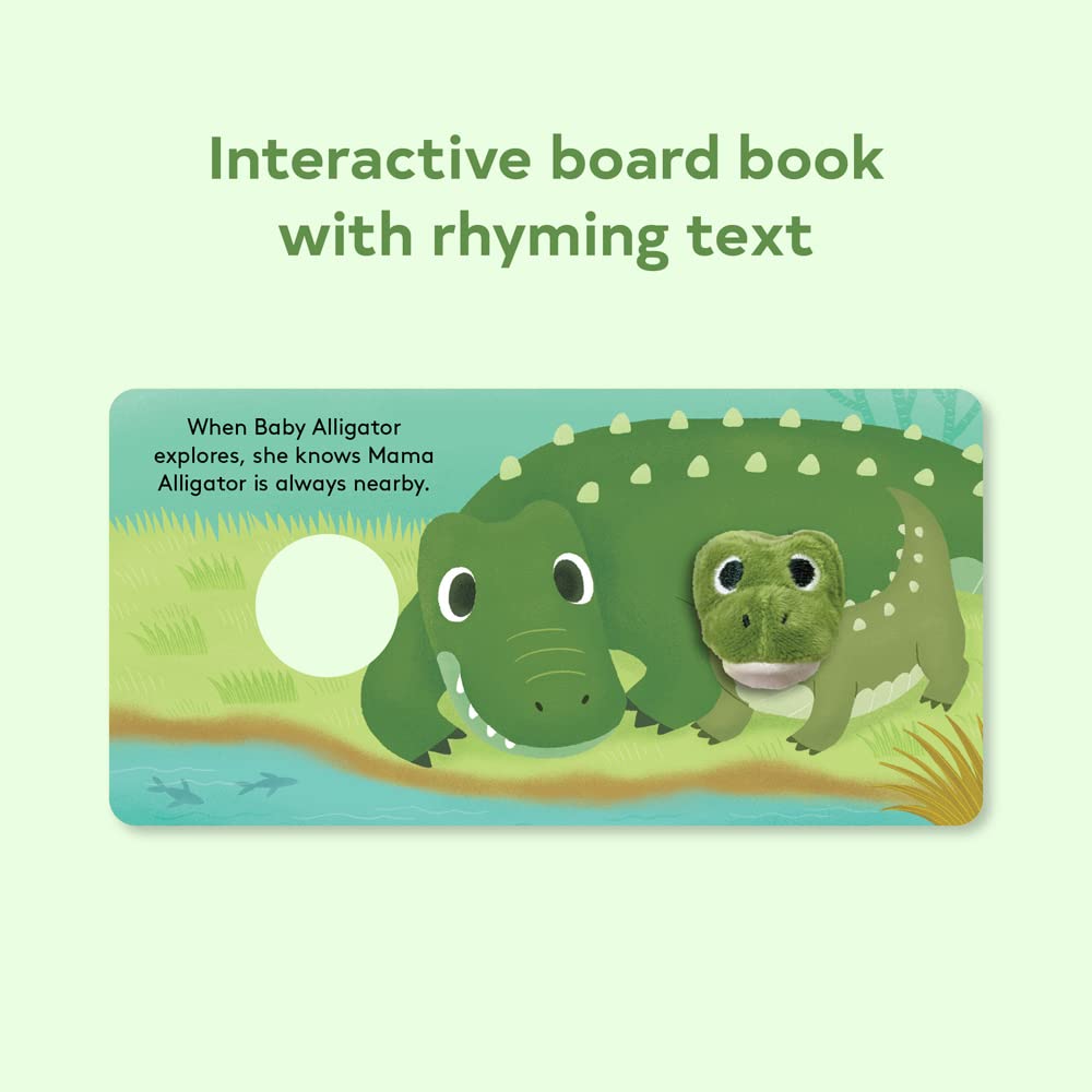 Baby Alligator Finger Puppet Book