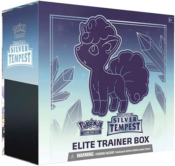Pokemon Sword &amp; Shield Silver Tempest Elite Training Box