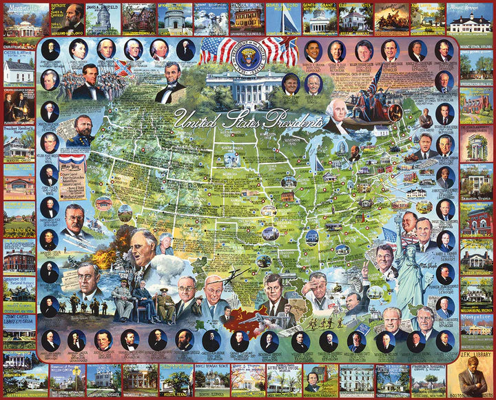 United States Presidents 1000 Pieces
