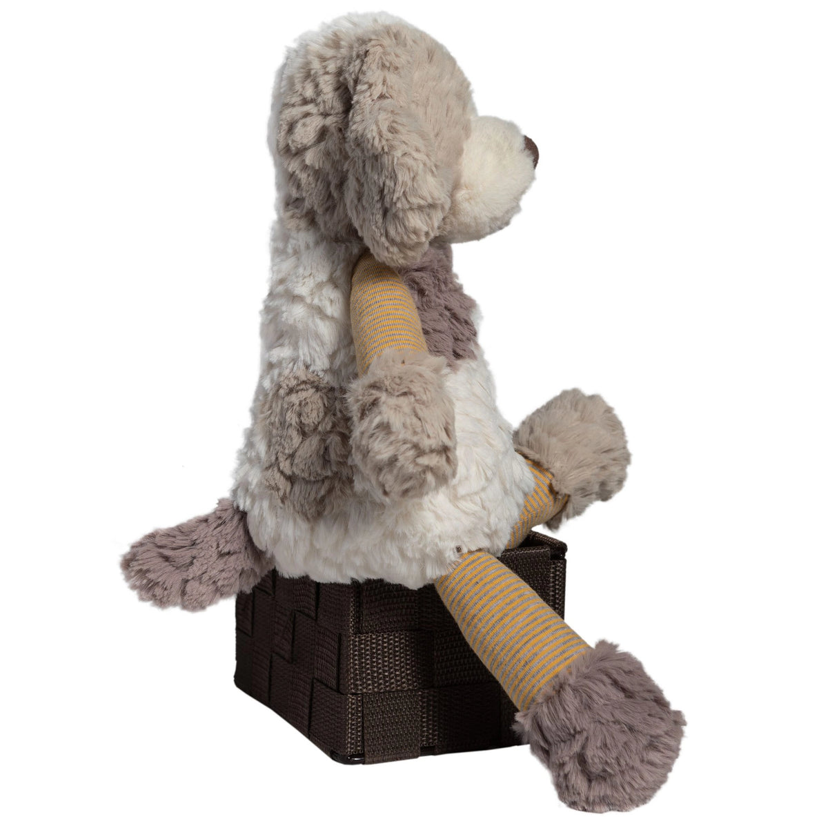 Putty Pinstripes Puppy Stuffed Animal
