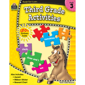 Ready-Set-Learn Activity Books Grade 3