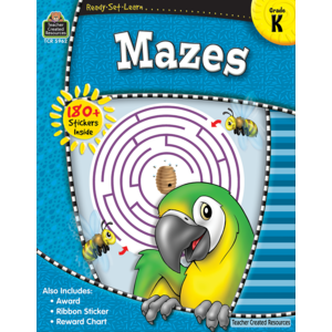 Ready-Set-Learn Activity Books for Kindergarten