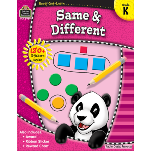 Ready-Set-Learn Activity Books for Kindergarten