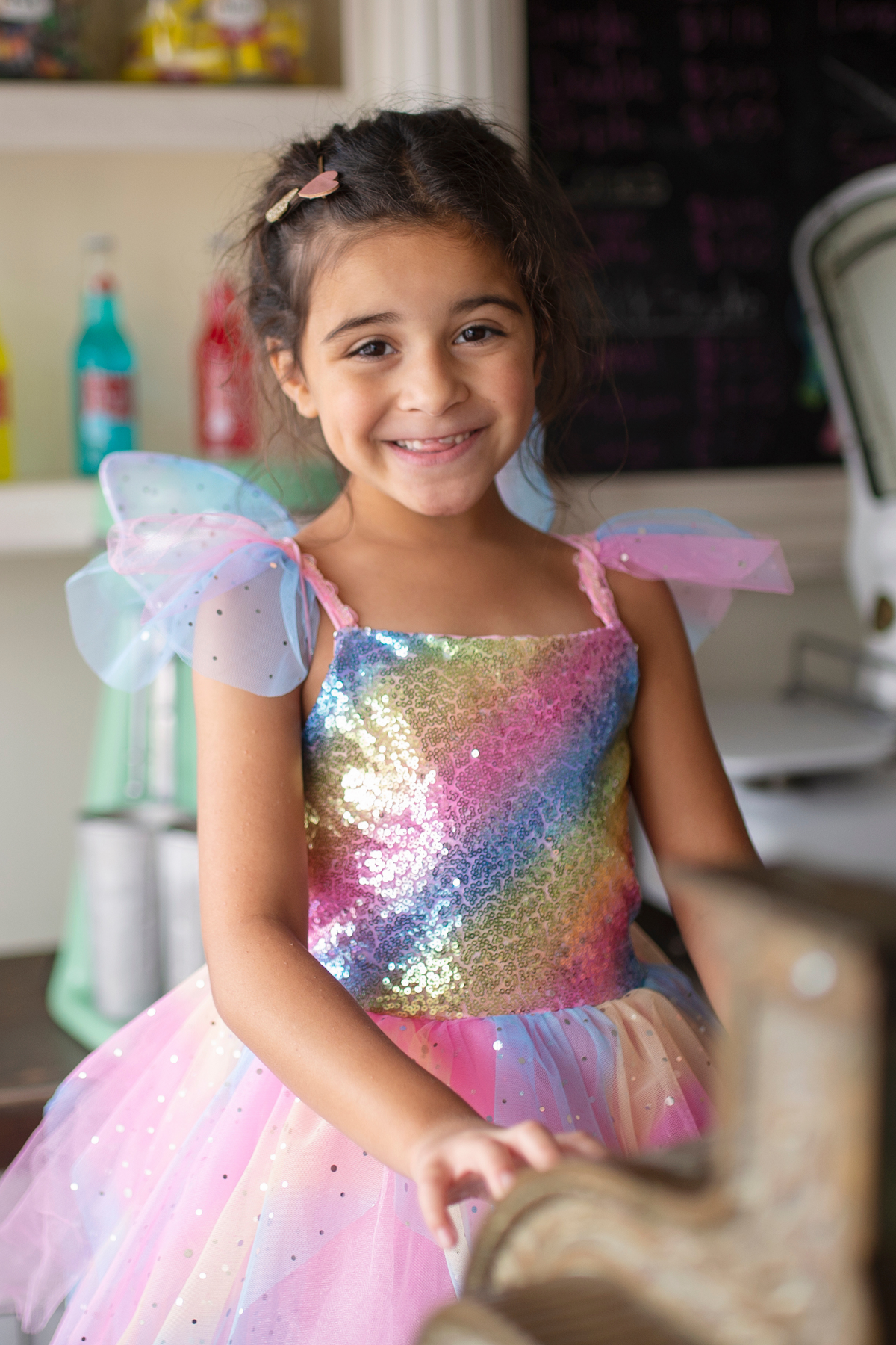 Rainbow Fairy Dress &amp; Wings