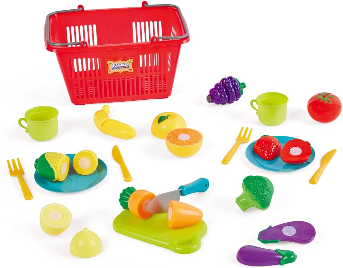 Slice n Play Shopping Basket Set