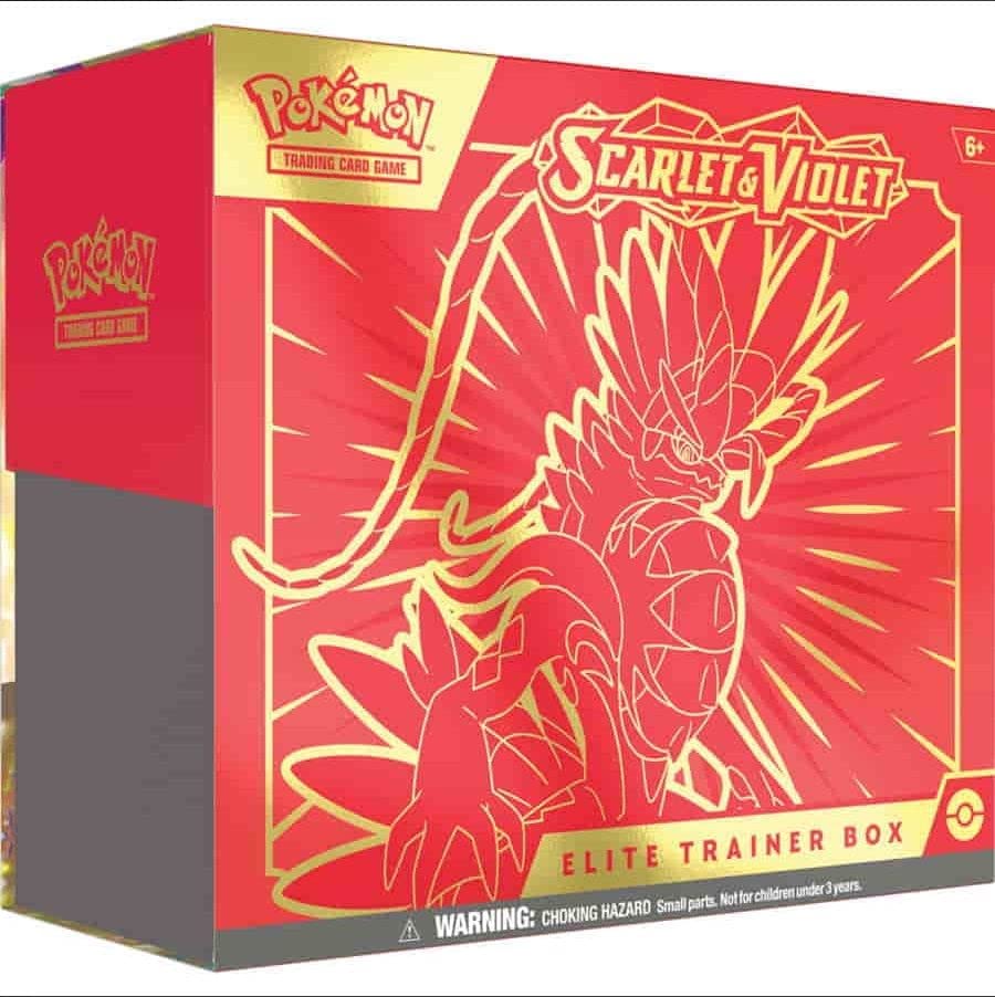 Scarlet &amp; Violet elite Trainer Box