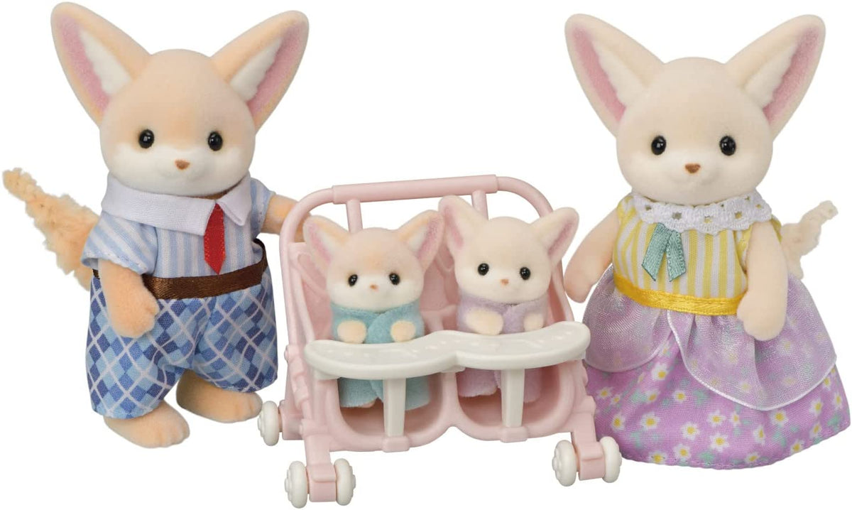 Calico Critters Fennee Fox Family
