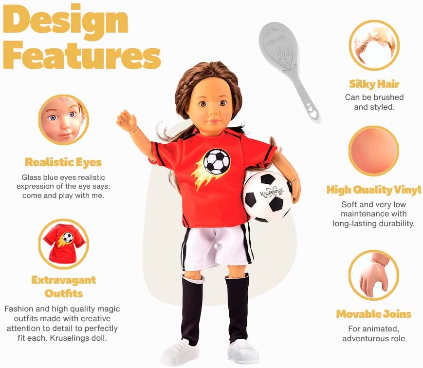 Kruselings Doll - Sofia Soccer Star