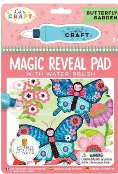Magic Reveal Pad: Butterfly Garden