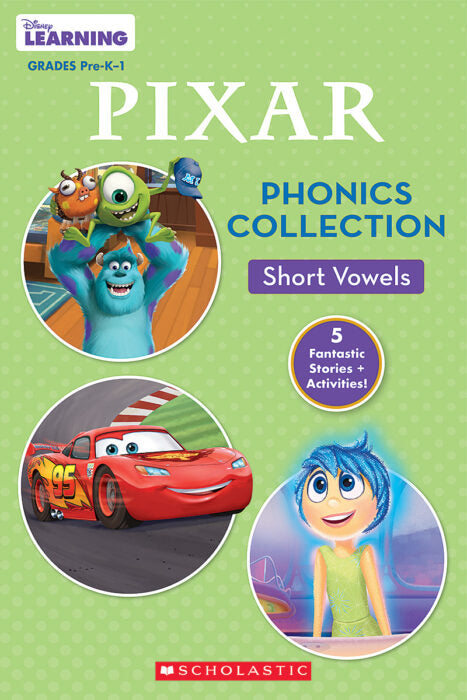 Disney Pixar Phonics Collection Short Vowels
