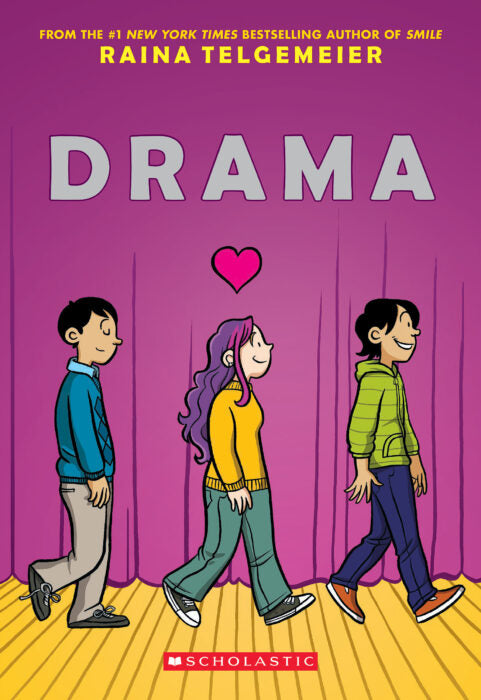 Drama  Graphic Novel by Raina Telgemeier