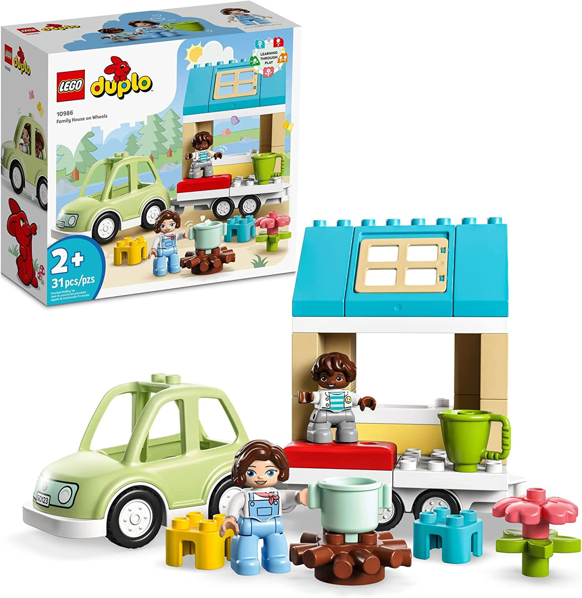 DUPLO 10986: Family House on Wheels