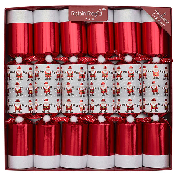 Christmas Crackers - Racing Santas 6 Pack