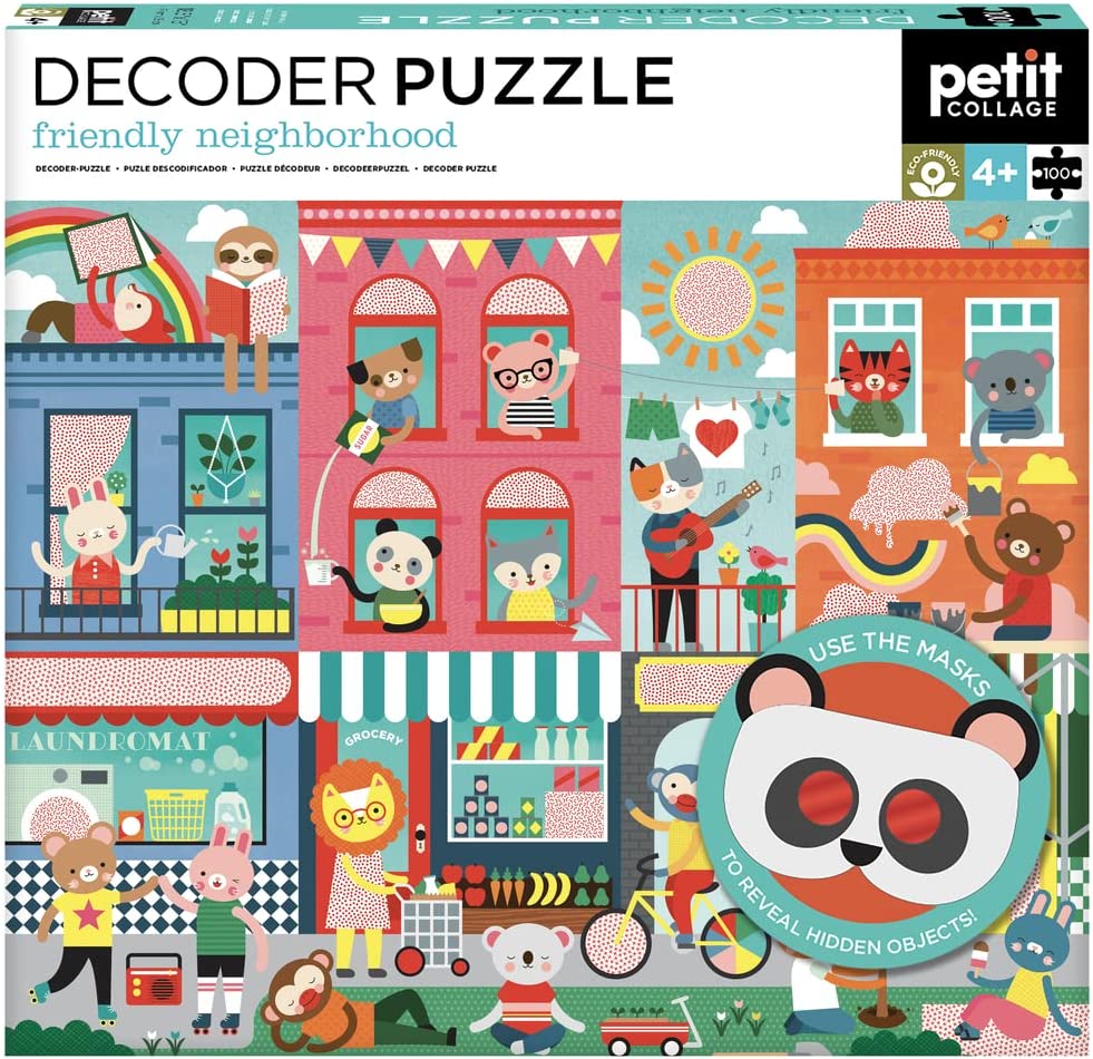Decoder Puzzle - Friendly Neighborhood