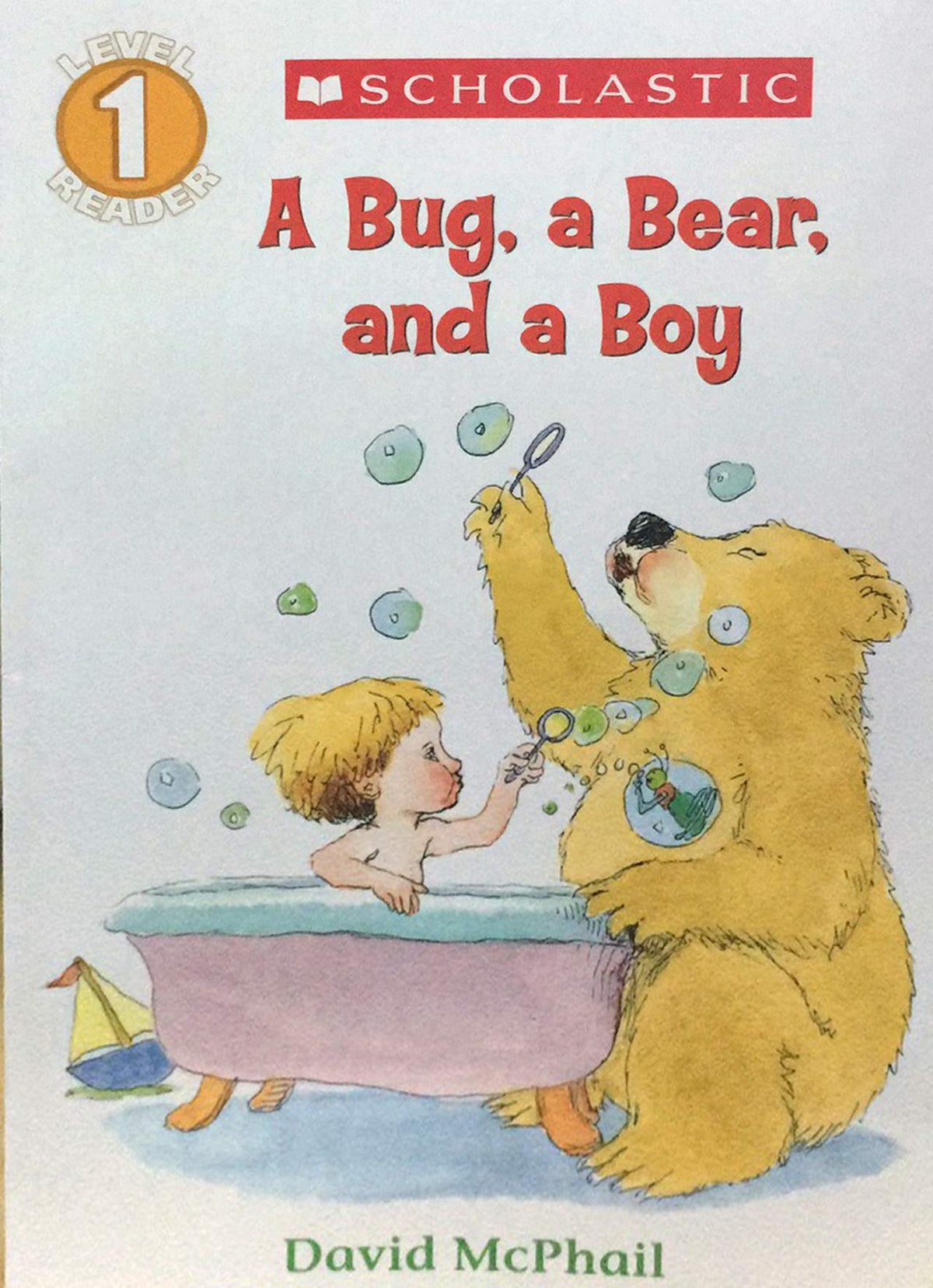 A Bug A Bear and A Boy paperback book