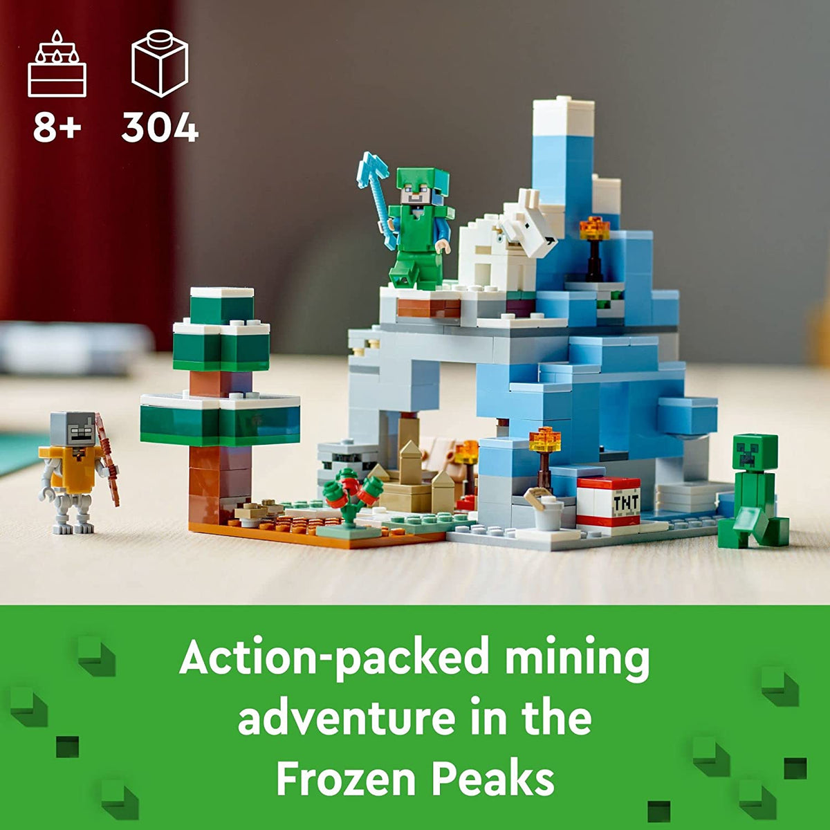 LEGO Minecraft: The Frozen Peaks (21243)