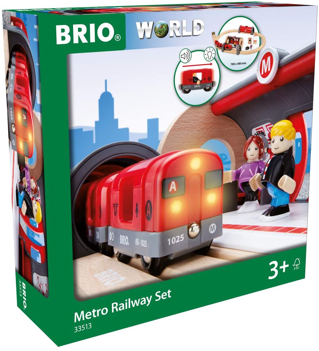 Brio Metro Railway Set