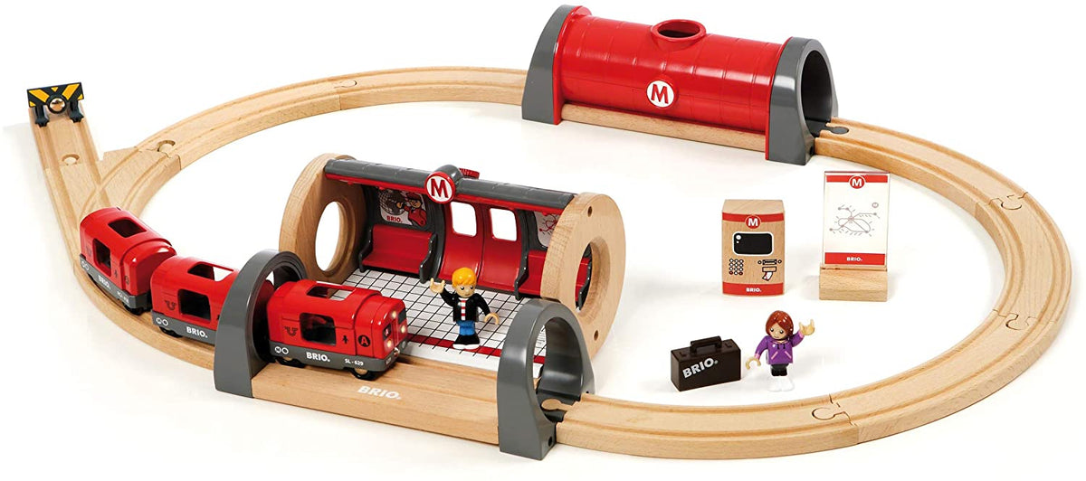 Brio Metro Railway Set