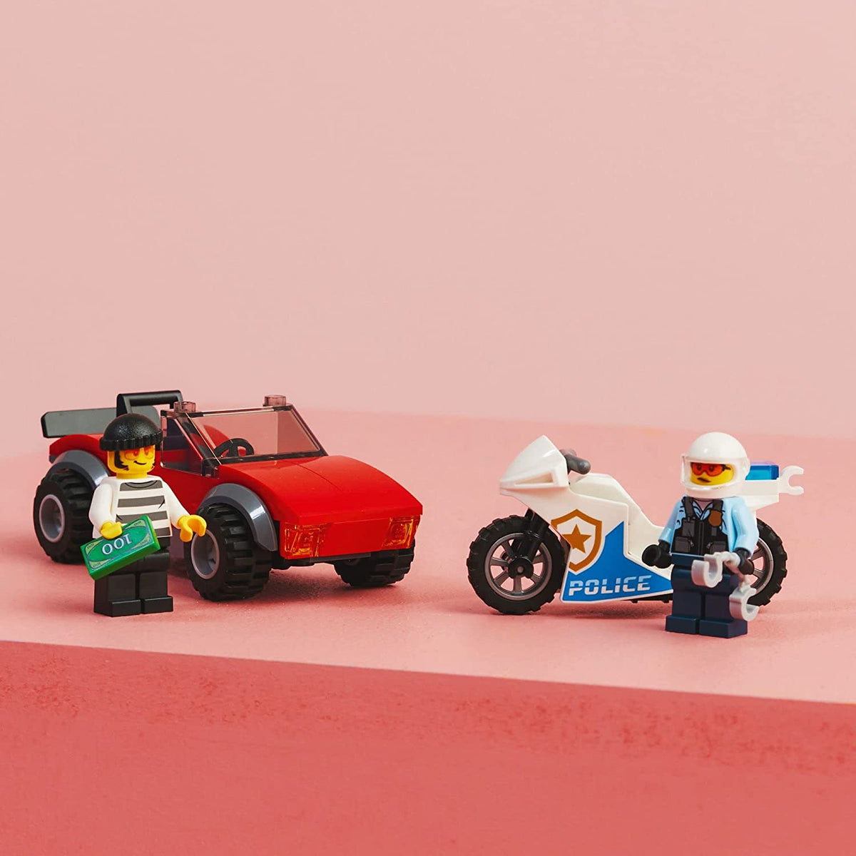 CITY 60392: Police Bike Car Chase