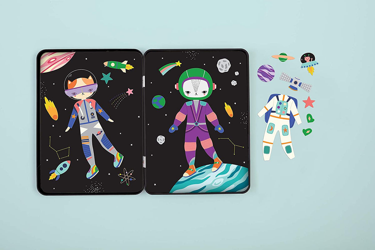 Space Cat Magnetic Dress-Up