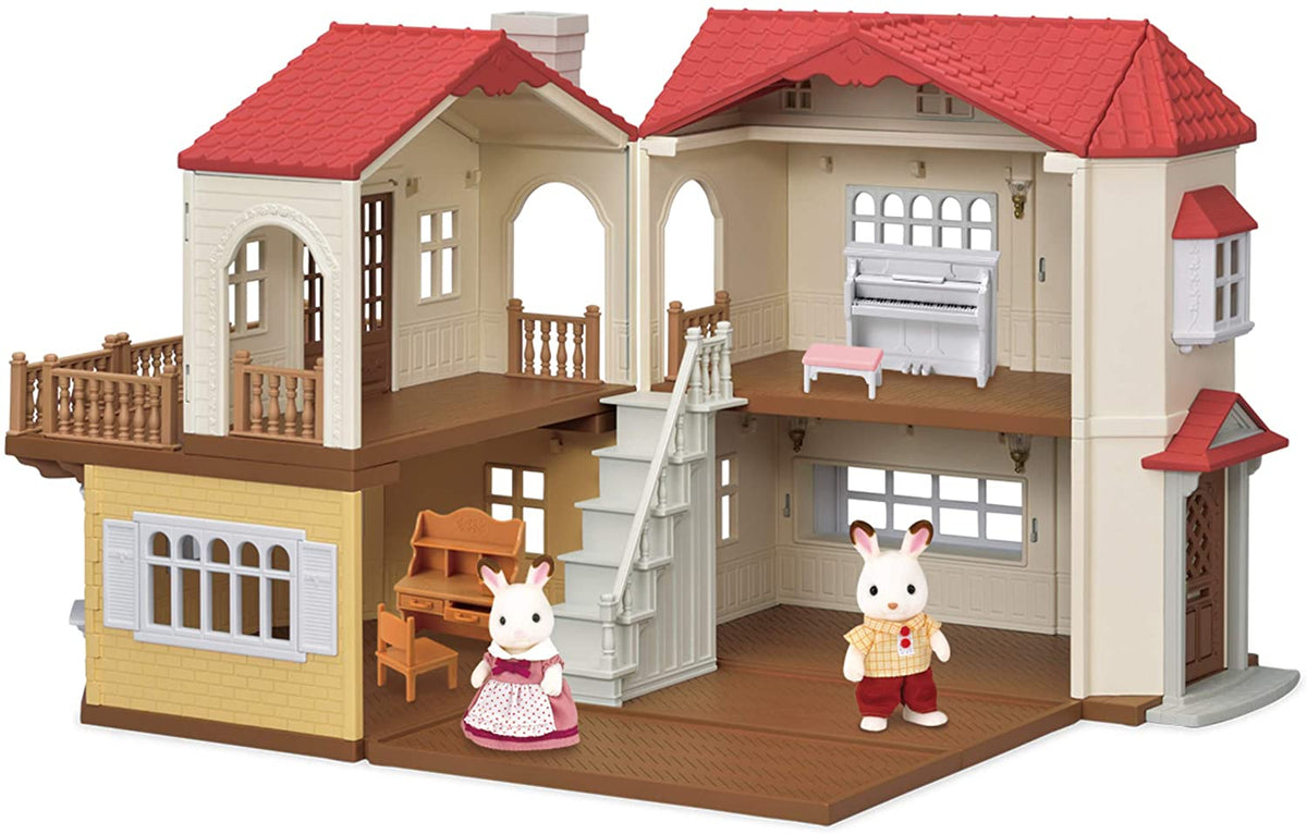 Calico Critters Red Roof Grand Mansion Gift Set