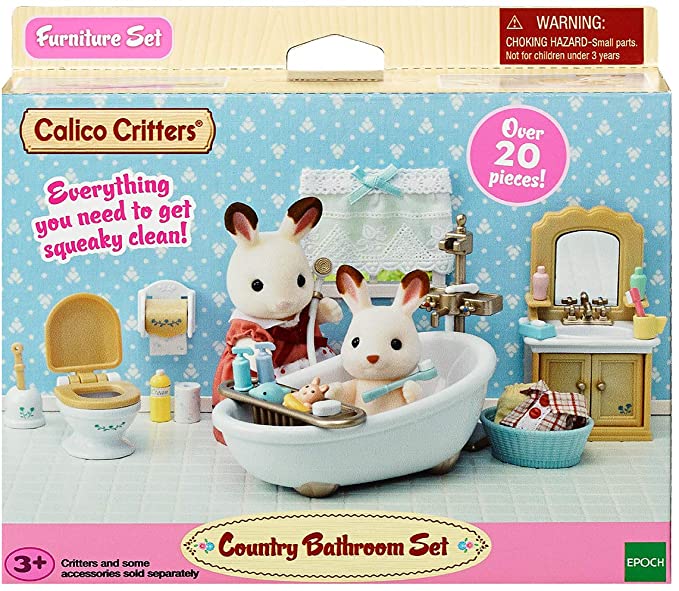 Calico Critters Country Bathroom Set