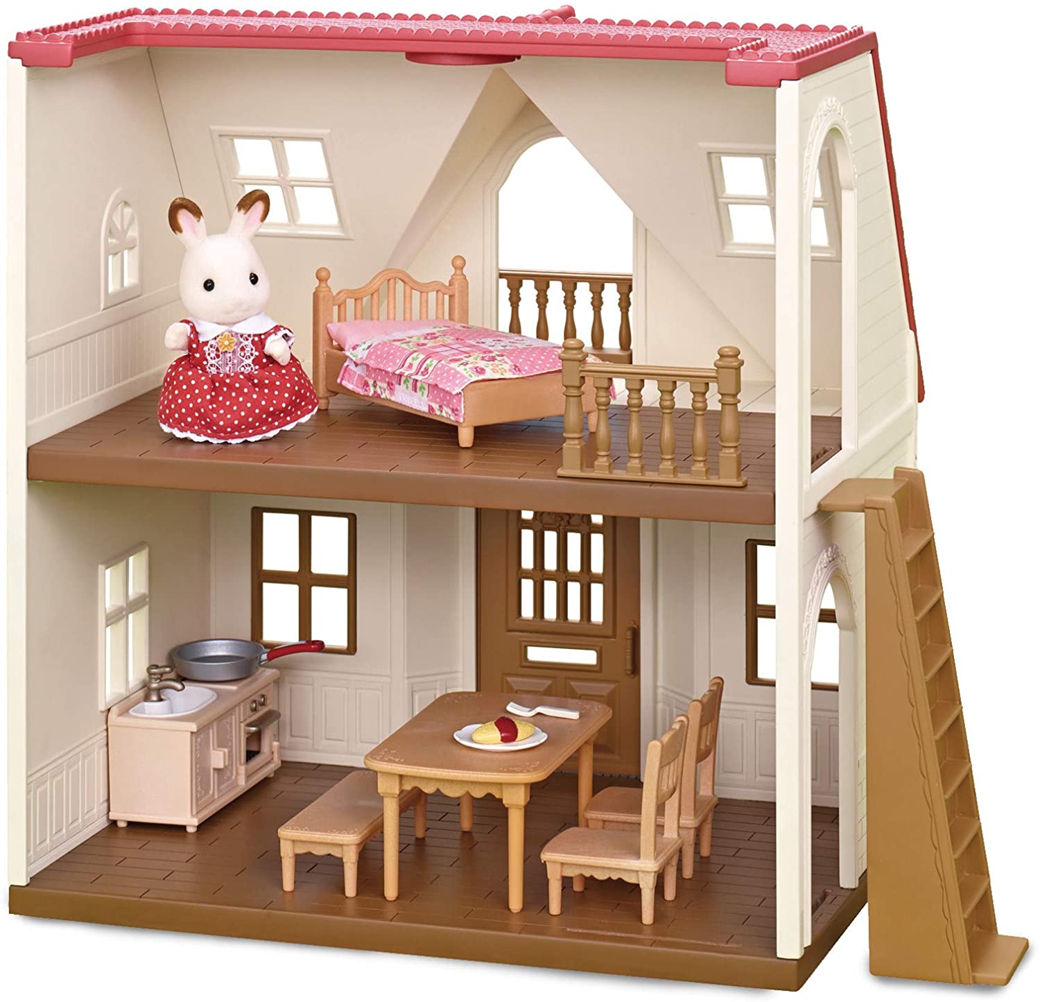 Sylvanian families red roof sales mansion