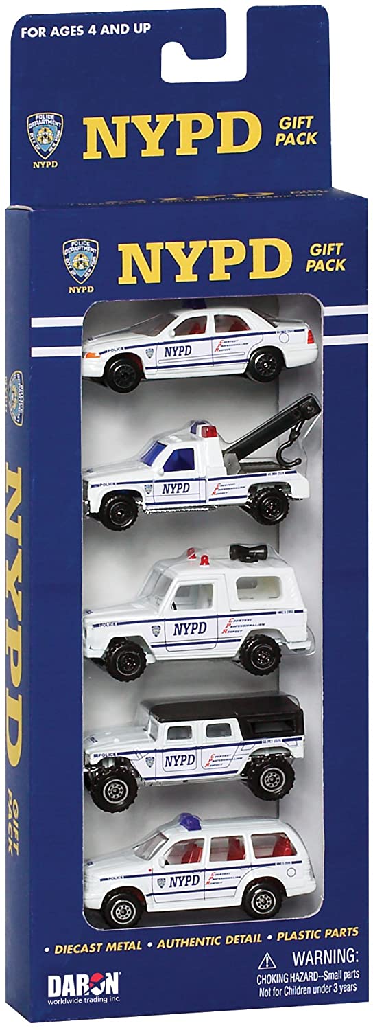NYPD 5 Piece Vehicle Gift Pack