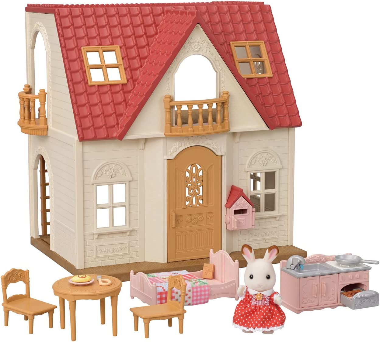 Calico Critters Red Roof Cozy Cottage - Side Kids Inc