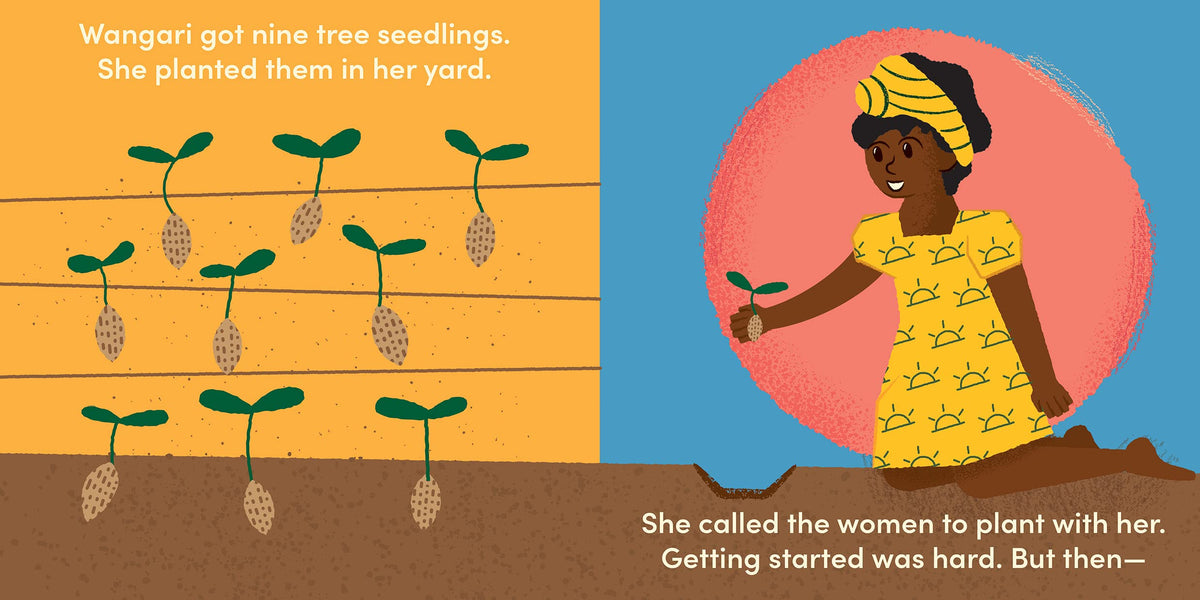 Wangari Maathai Planted Trees board book from Little Naturalists