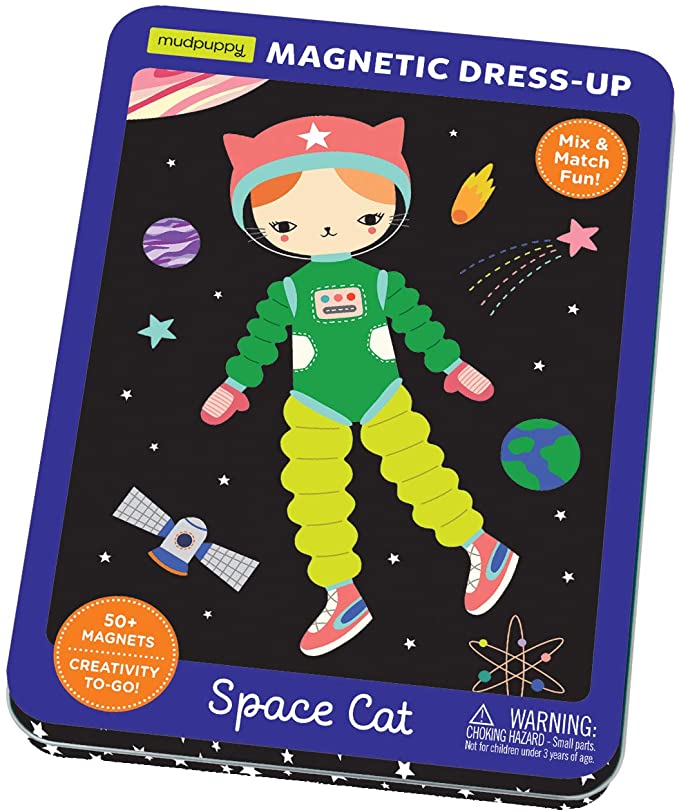 Space Cat Magnetic Dress-Up