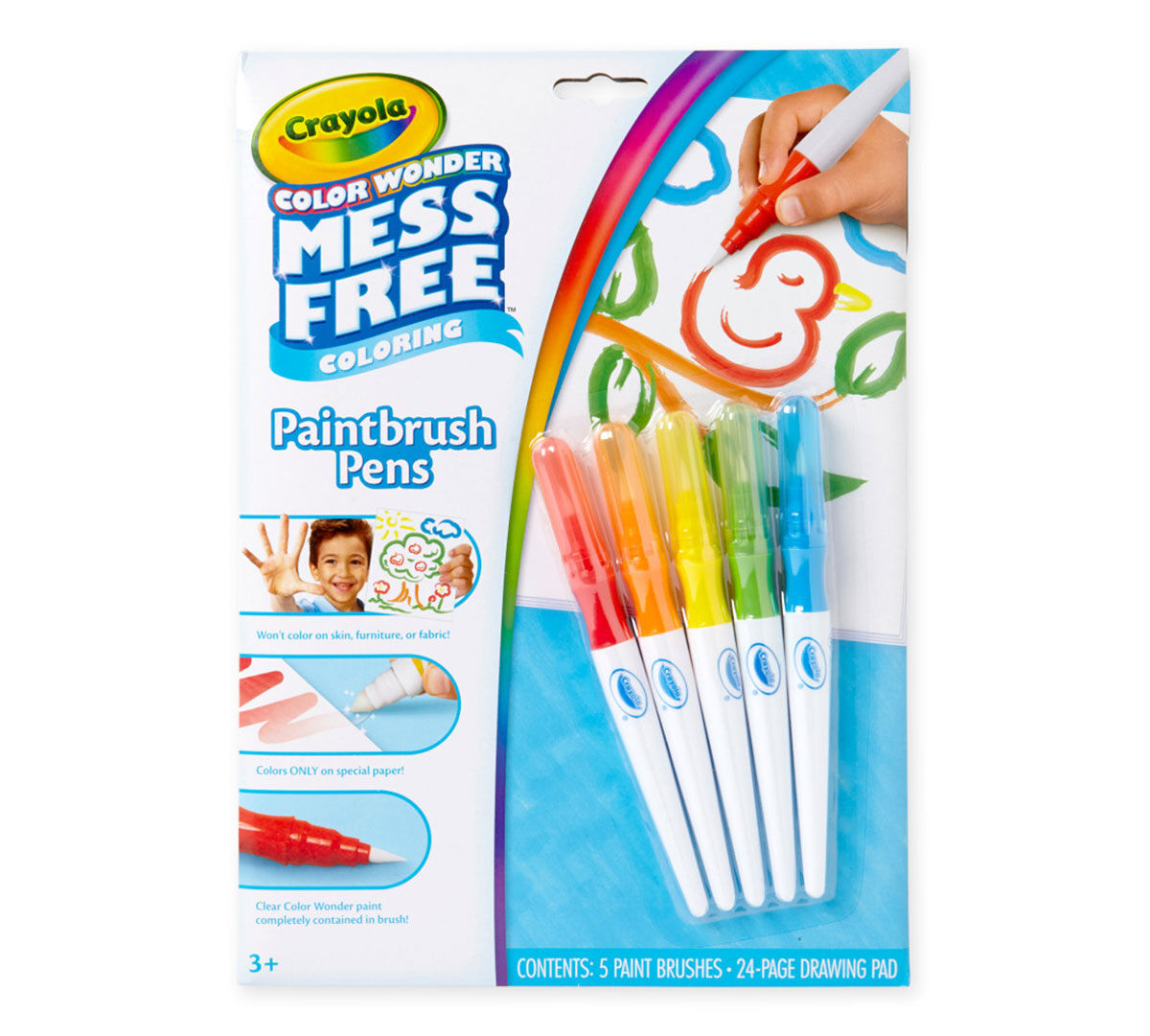 Crayola Paintbrush Pens &amp; Paper