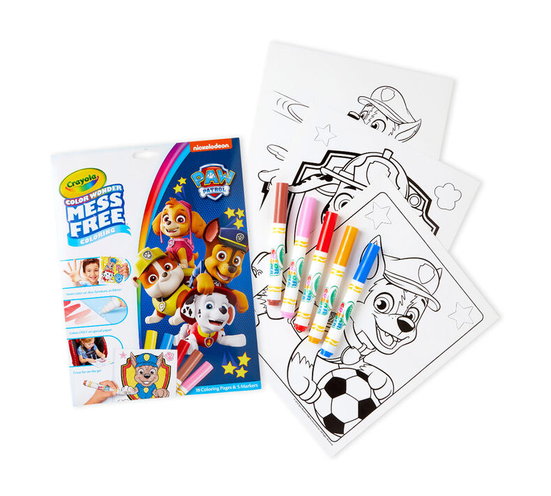 Crayola Paw Patrol Pages &amp; Markers