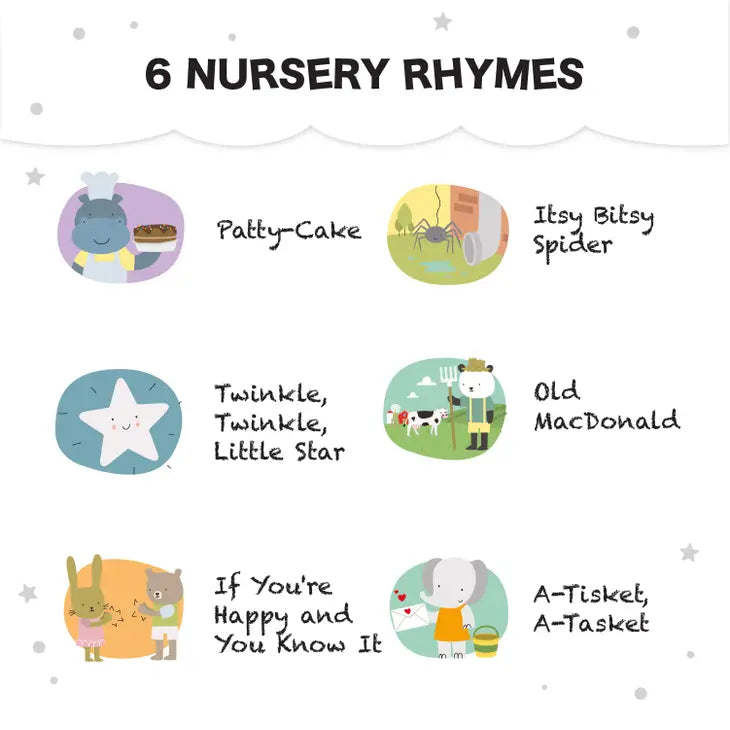 Patty Cake - Six Nursery Rhymes Board Book