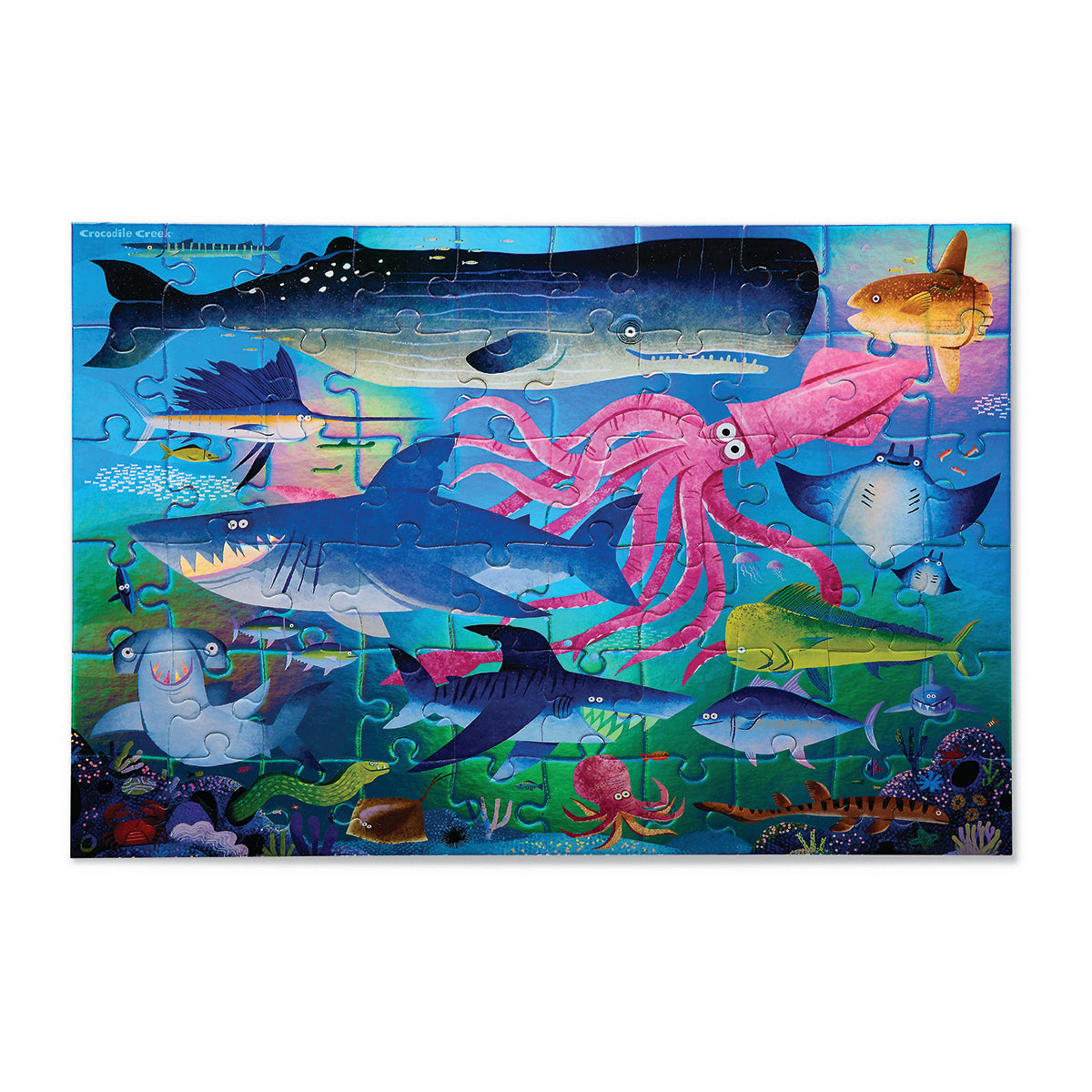 Shimmering Sharks Puzzle - 60 Pieces