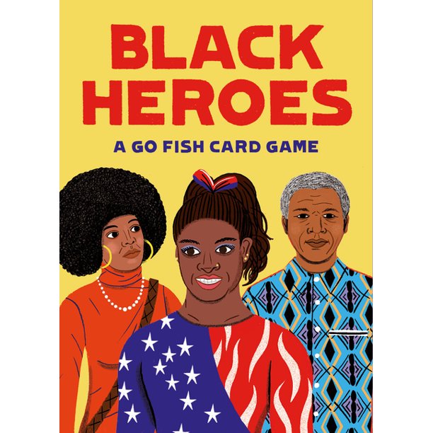 Black Heroes Go Fish Card Game