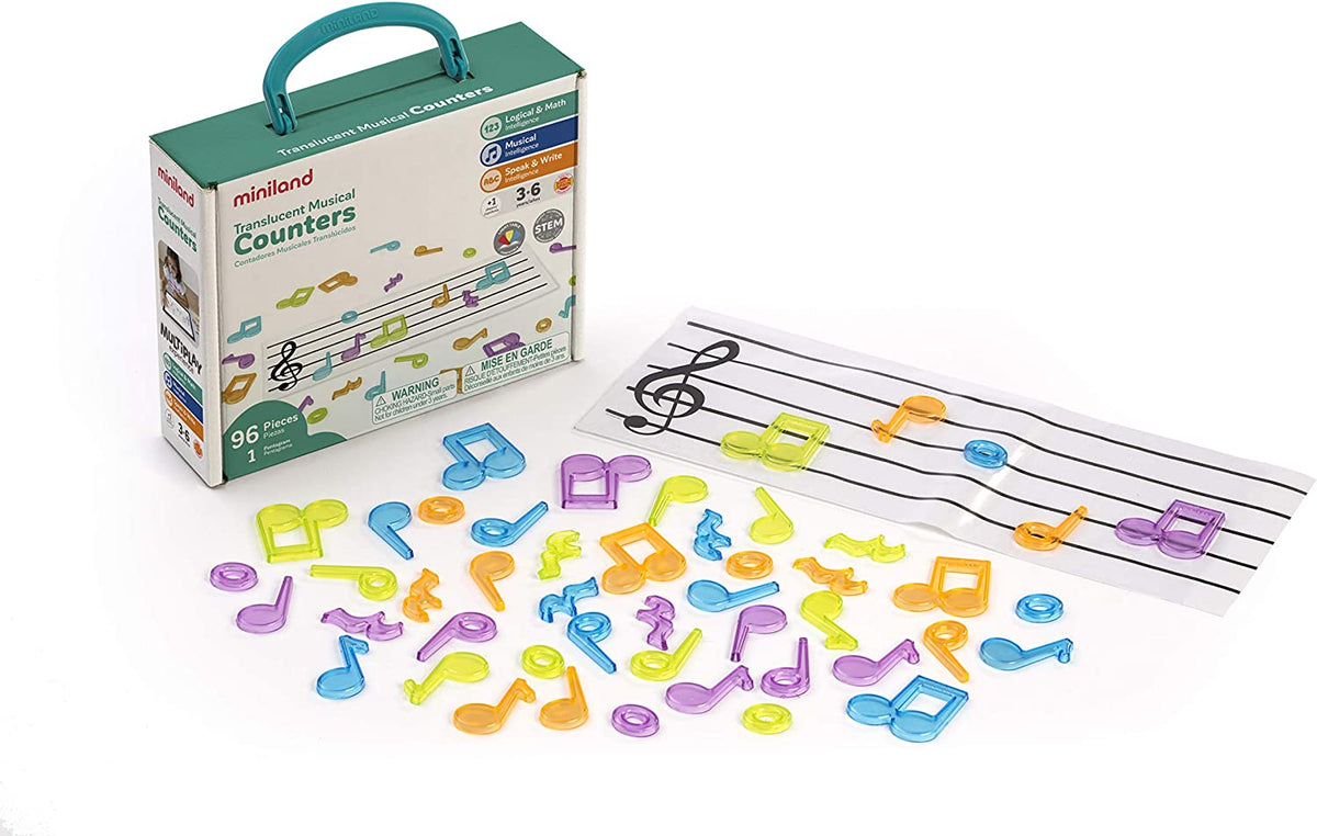 Translucent Musical Counters