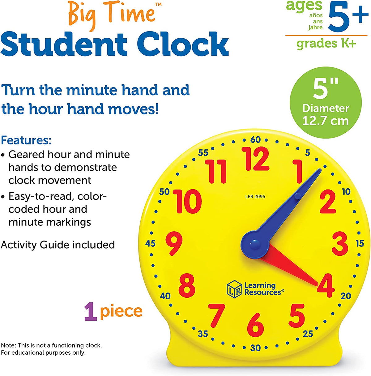 Student Clock 5”