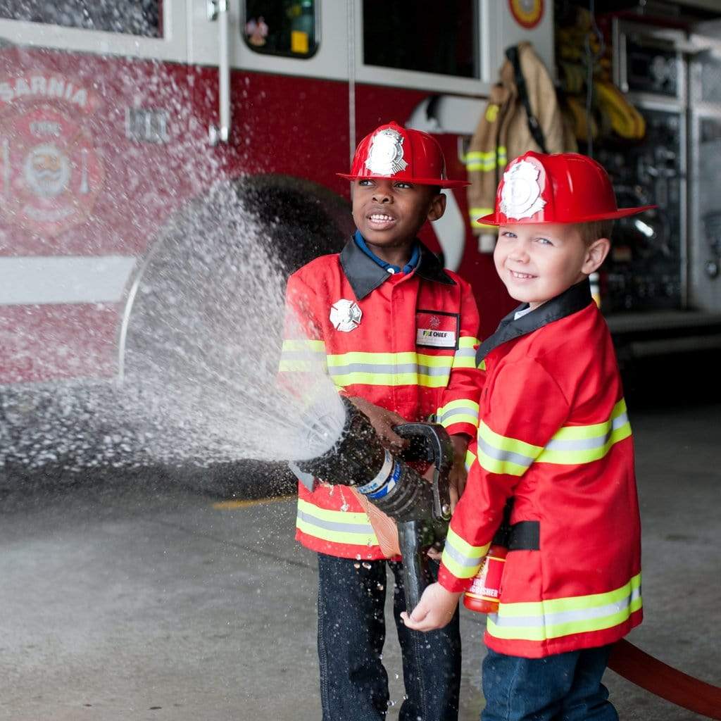Firefighter Costume and Accessories Size 5-6