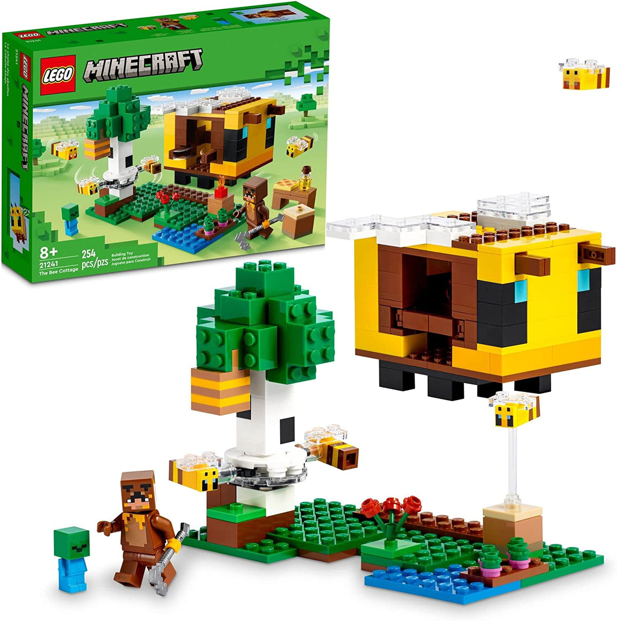LEGO 21241 Minecraft: The Bee Cottage