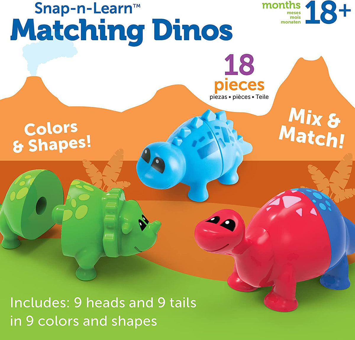Snap n Learn Matching Dinosaurs