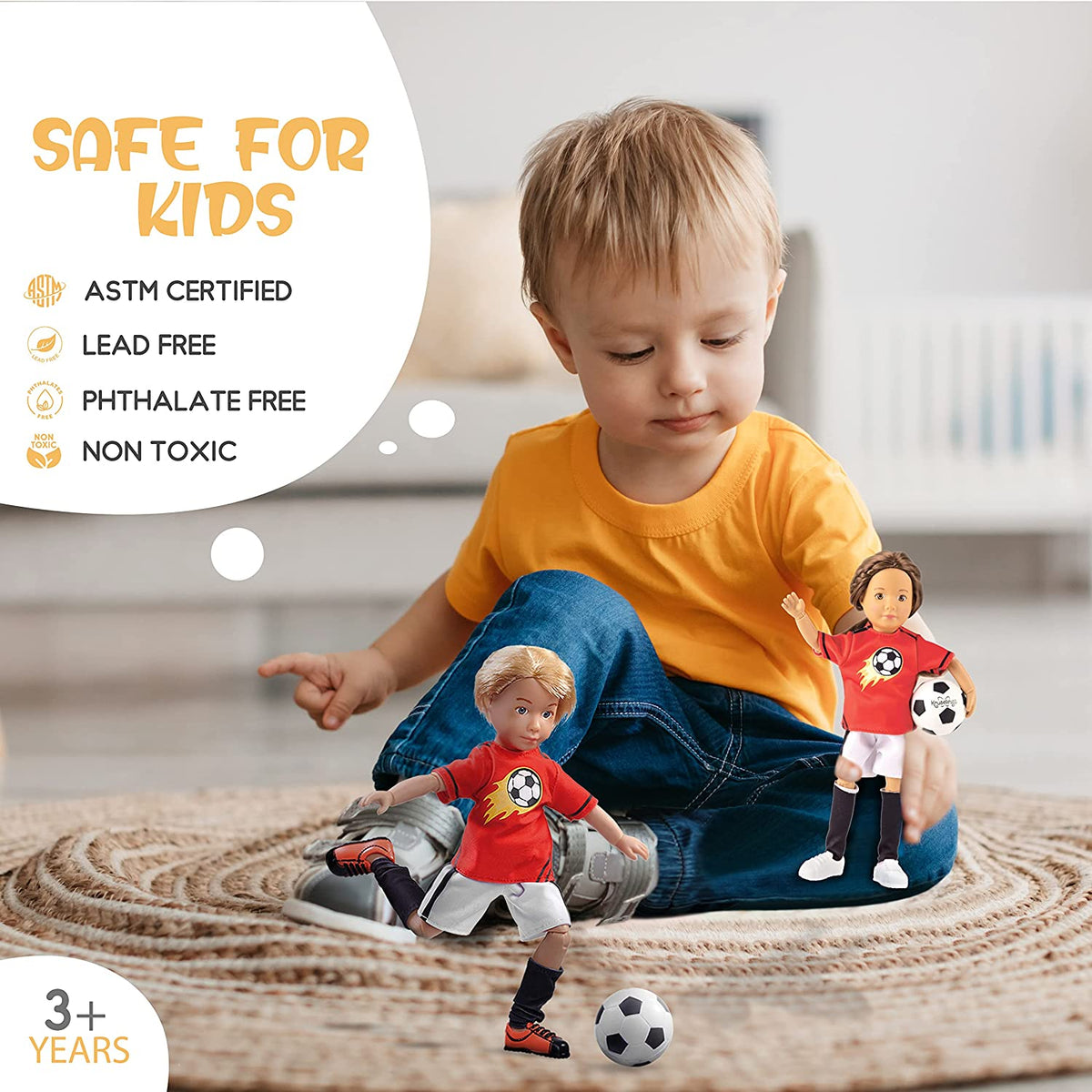 Kruselings Doll - Sofia Soccer Star